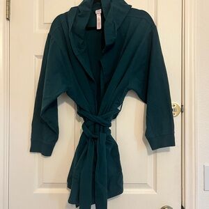 Savage X Fenty Teal Wrap Top